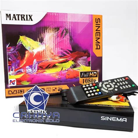 Spesifikasi dan Harga Receiver Parabola Matrix Sinema Hd Terbaru